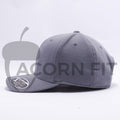 Blank Grey Baseball Caps