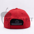 Blank Red Baseball Caps