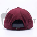 Blank Unstructured Dad Hats Wholesale - Yupoong Classic 6245PT Maroon