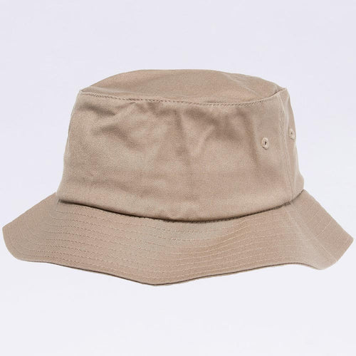 Wholesale Bucket Hats - Flexfit 5003 Khaki Bucket Hat 