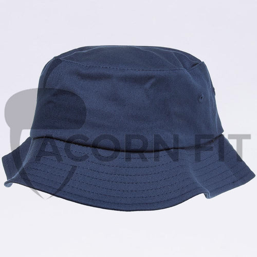 Wholesale Bucket Hats - Flexfit 5003 Navy Bucket Hat 