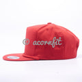 Wholesale Snapbacks - Yupoong Red 6002 Classic Poplin Golf Snapback