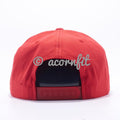 Wholesale Snapbacks - Yupoong Red 6002 Classic Poplin Golf Snapback