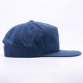 Navy Wholesale Yupoong 6502 Unstructured 5 Panel Classic Snapback Hat Custom - Acorn Fit