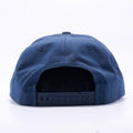 Navy Wholesale Yupoong 6502 Unstructured 5 Panel Classic Snapback Hat Custom - Acorn Fit