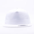 White Wholesale Yupoong 6502 Unstructured 5 Panel Classic Snapback Hat Custom - Acorn Fit